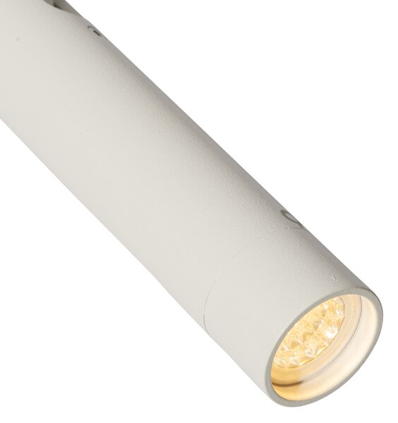 Moderní kolejnicový systém s 10 reflektory bílý 1-fázový - Slimline Uzzy