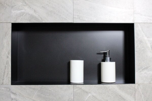 Zapuštěná police BS603010 - 60x30x10 cm - bez rámu - možnost volby barvy