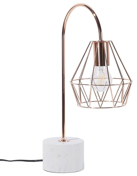 Stolní lampa MOONI Kov Měděná
