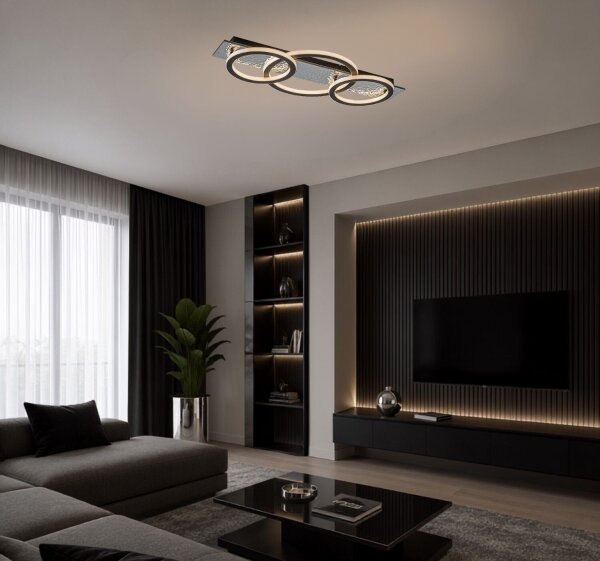 Rabalux 71498 - LED Stm stropní sv LUNAVA 40W/230V 3000-6500K + dálkové ovládání