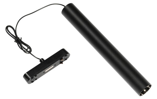 Moderní černé závěsné svítidlo pro jednofázový kolejnicový systém 4,5 W 3000 K - Magnetic Cassie