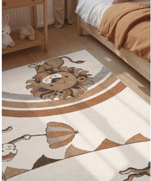 Krémový dětský koberec 160x230 cm Roar like a Lion Rainbow Party – Villeroy&Boch