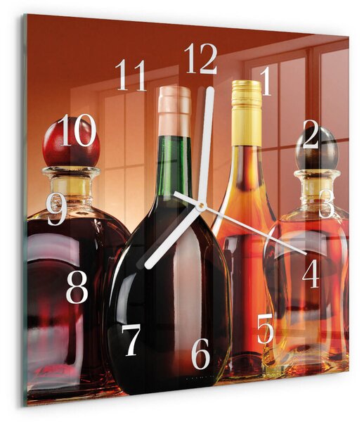Skleněné hodiny Duchové zskb-30x30-00086465