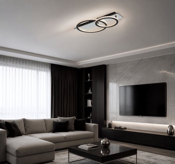 Rabalux 71497 - LED Stm stropní sv LUNAVA 24W/230V 3000-6500K + dálkové ovládání