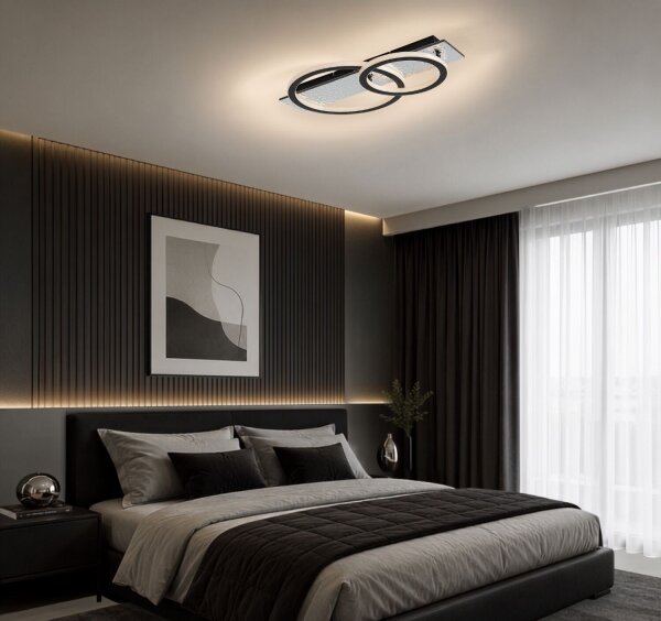 Rabalux 71497 - LED Stm stropní sv LUNAVA 24W/230V 3000-6500K + dálkové ovládání