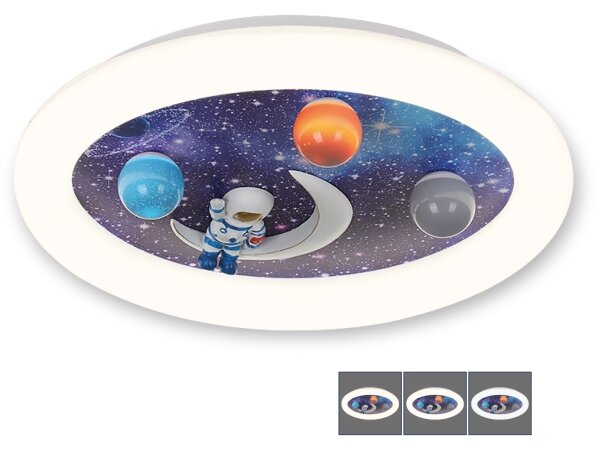 BRILAGI - LED Dětské stropní svítidlo ASTRO LED/60W/230V pr. 51 cm