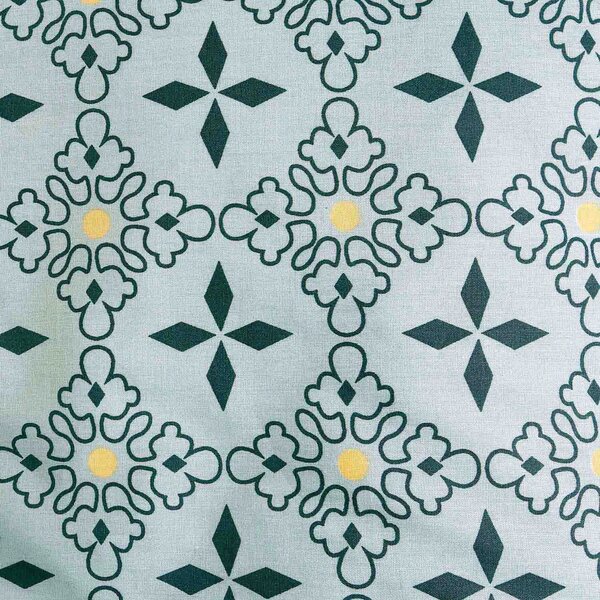 RENFORCÉ POVLEČENÍ MINIMAL MINT EXCLUSIVE 200X220 CM, 2KS 70X80 CM VZOROVANÉ