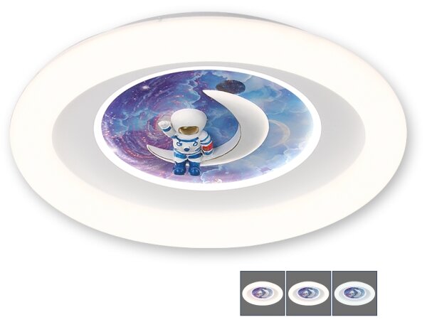 BRILAGI - LED Dětské stropní svítidlo ASTRO LED/80W/230V pr. 51 cm