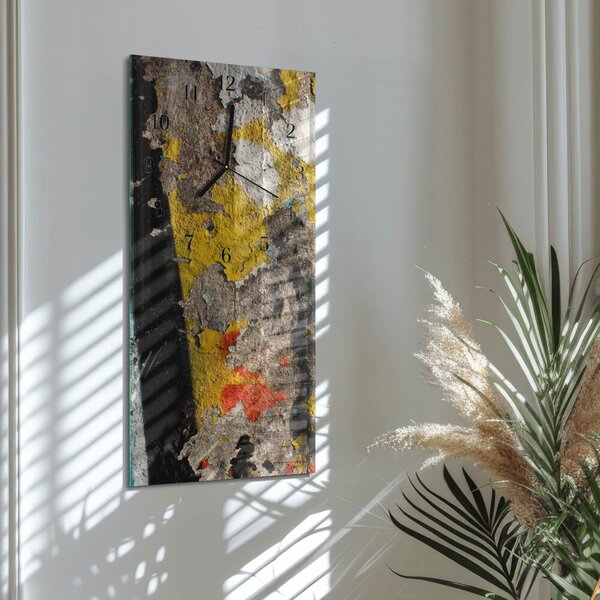 Skleněné hodiny vertikální Povrch trhliny zsppc-30x60-00170678