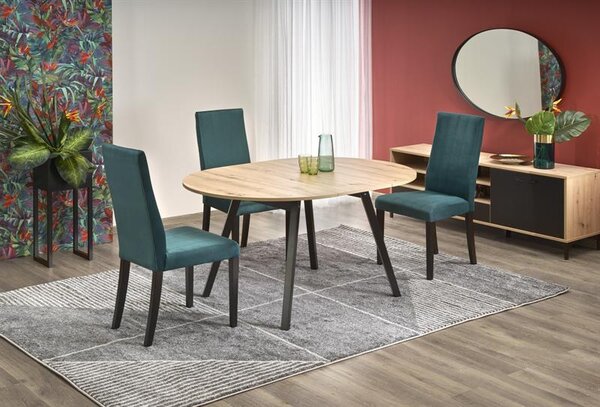 Rozkládací jídelní stůl 102-142 cm Růstý (dub artisan) (pro 4 6 osob)