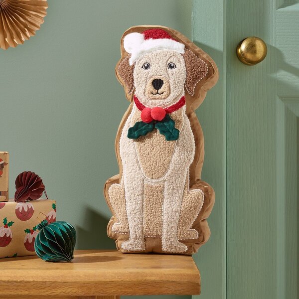 Dekorační polštář 20x30 cm Christmas Dog – Catherine Lansfield