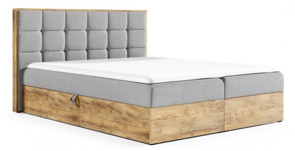 Postel boxspring Kronos 180x200 cm - výběr barev + topper ZDARMA