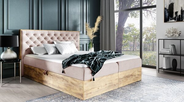 Postel boxspring Tunis 180x200 cm - výběr barev