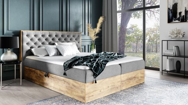 Postel boxspring Tunis 180x200 cm - výběr barev