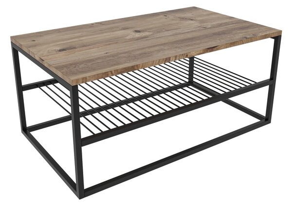 Kalune Design Konferenční stolek ASUDE borovice/černý