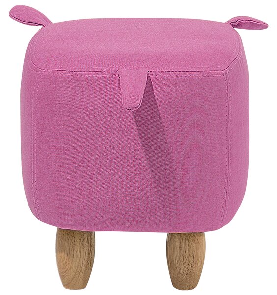 Zvířecí stolička PIGGY Tkanina Růžová Prase