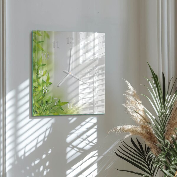 Skleněné hodiny Příroda zskb-30x30-00083845