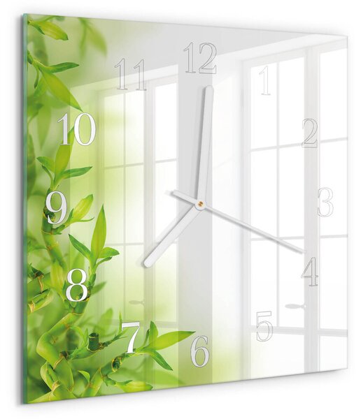 Skleněné hodiny Příroda zskb-30x30-00083845