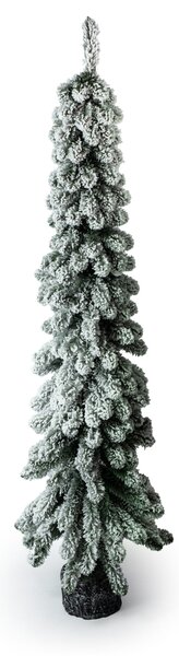 Zasněžený vánoční stromeček- Smrk Amélia v květináči 80cm