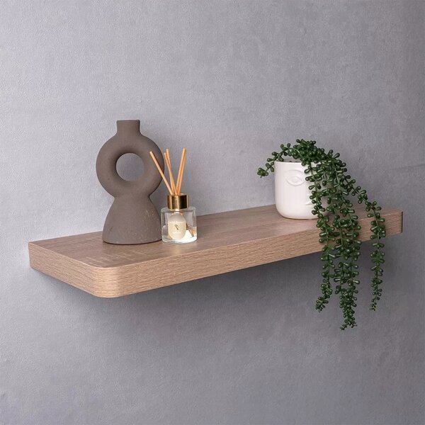Police z MDF desky Velano 60 x 23,5 cm dub sonoma