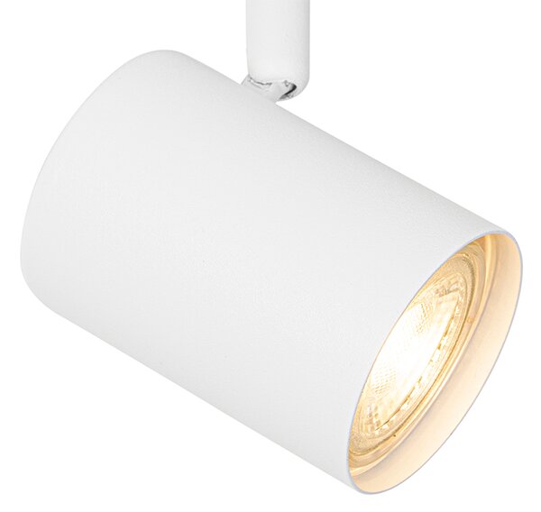 Chytrý bodový reflektor bílý nastavitelný čtvercový vč. Wifi GU10 50mm - Jeana