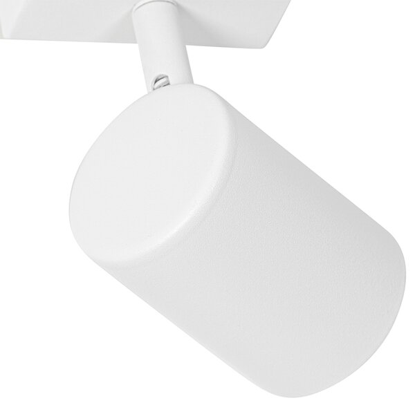 Chytrý bodový reflektor bílý nastavitelný čtvercový vč. Wifi GU10 50mm - Jeana