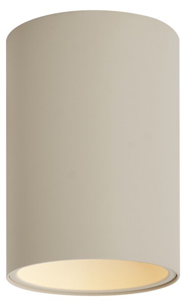 Sada 4 moderních béžových přisazených bodových světel GU10 50mm kulatých - Deep