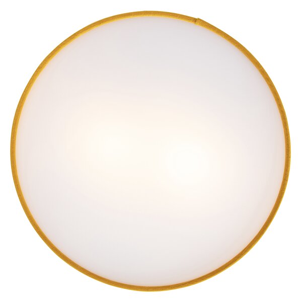 Chytré stropní svítidlo okrové 40 cm vč. 2 Wifi A60 - Drum