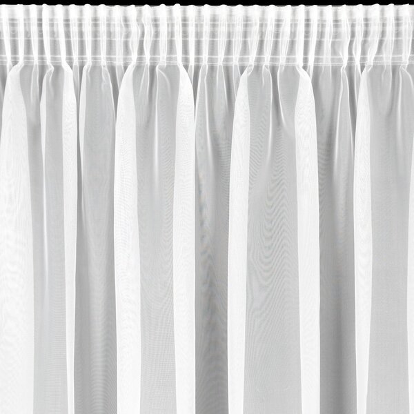 ZÁCLONA NA PÁSCE LUCY 300X270 CM BÍLÁ BX