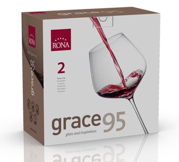 Rona Sklenice na víno Grace 950 ml 2 ks