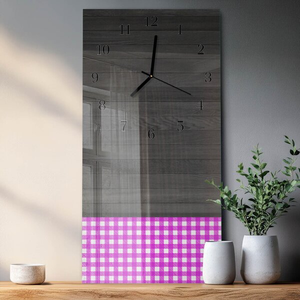 Skleněné hodiny vertikální Tabulka zsppc-30x60-00181181