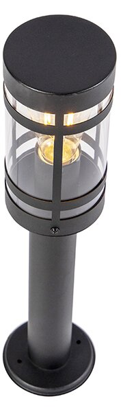 Moderní venkovní lampa černá 50 cm IP44 - Gleam