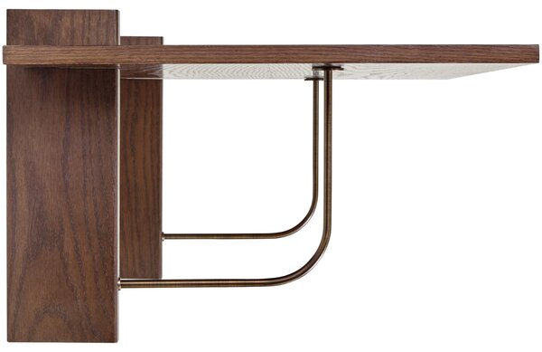 Audo CPH Dubový závěsný pracovní stůl AUDO CORBEL 100 x 45 cm