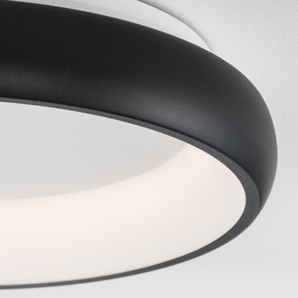 -25 % Dny MOMENTI– Černé kovové stropní LED světlo Nova Luce Albi 41 cm