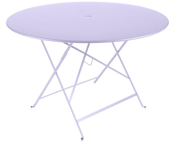 Fialový kovový skládací stůl Fermob Bistro 117 cm