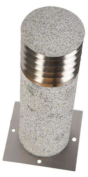 Moderní venkovní stojací lampa Granit 40 cm - Happy