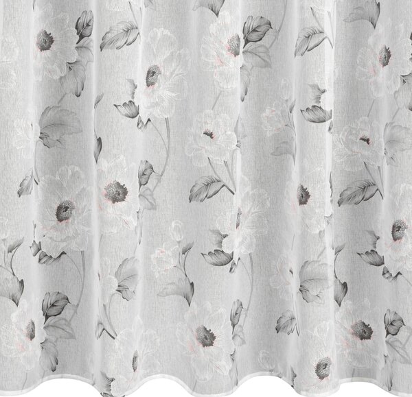 ZÁCLONA NA KROUŽCÍCH BESSY 350X250 CM VÍCEBAREVNÁ