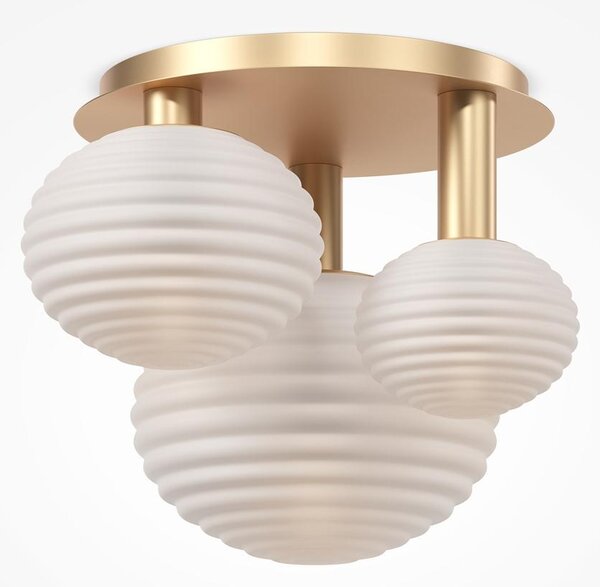 Maytoni Designové stropní svítidlo REELS, 40W, v. 38,5 cm, 3xE14 Barva: Černá