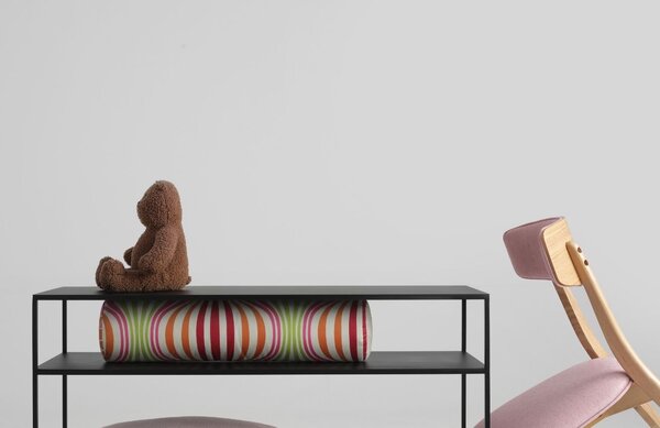 Nordic Design Černý kovový toaletní stolek Moreno II. 100 x 35 cm