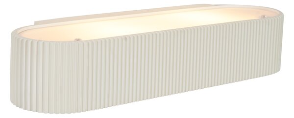 Skandinávské nástěnné svítidlo béžové UFO 2-světla - Plaster