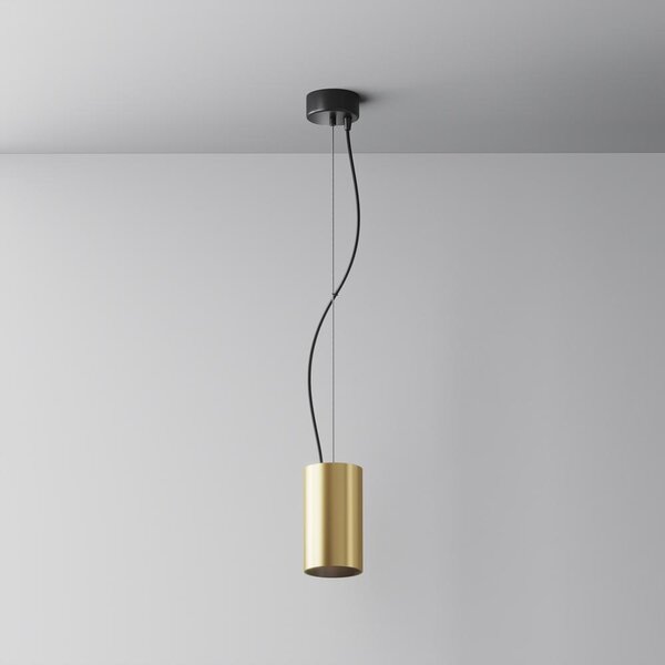 Maytoni Závěsné LED svítidlo EFIR, 15W, Ø 7,5 cm, CRI90 Barva: Černá