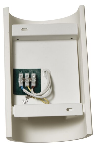 Skandinávská nástěnná lampa béžová půlkruhová 2-světla - Plaster