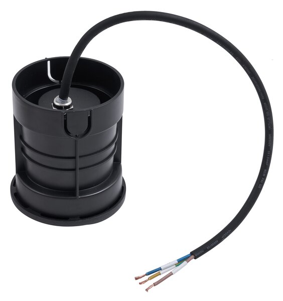 Sada 6 moderních zemních bodových světel černá GU10 50mm 4-světelný efekt IP65 - Cellar