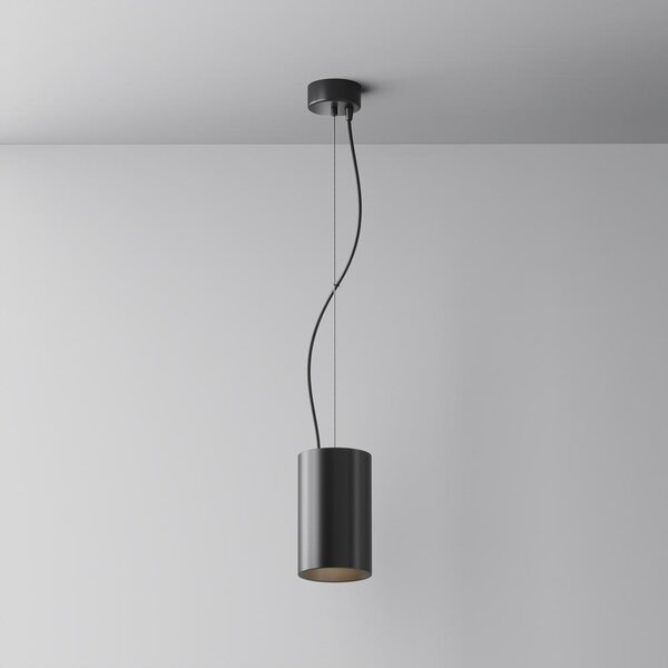 Maytoni Závěsné LED svítidlo EFIR, 25W, Ø 9,5 cm, CRI90 Barva: Černá