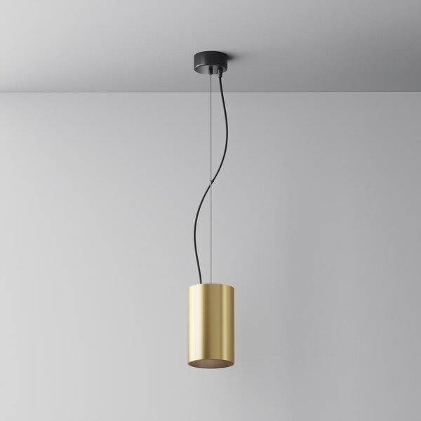 Maytoni Závěsné LED svítidlo EFIR, 25W, Ø 9,5 cm, CRI90 Barva: Černá