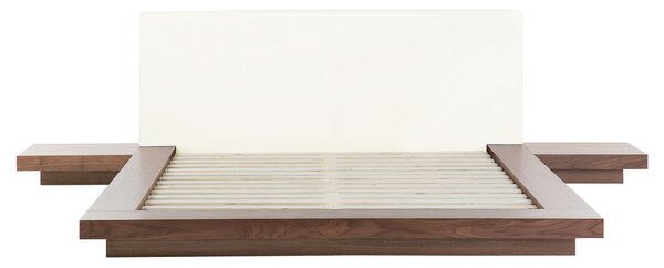Postel ZEN 160 x 200 cm Hnědý jasan