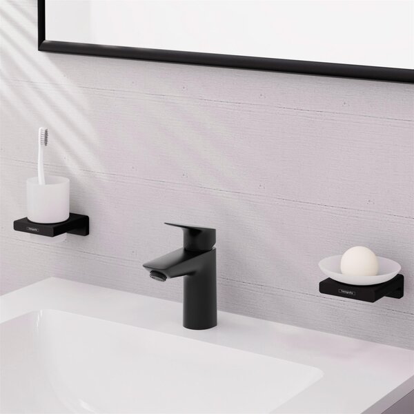 Hansgrohe Logis umyvadlová baterie stojící černá 71101670