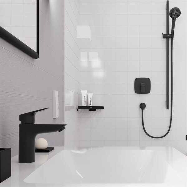 Hansgrohe Logis umyvadlová baterie stojící černá 71101670
