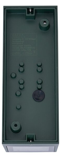 Moderní nástěnné svítidlo tmavě zelené 2-světla GU10 70mm IP54 - Baleno