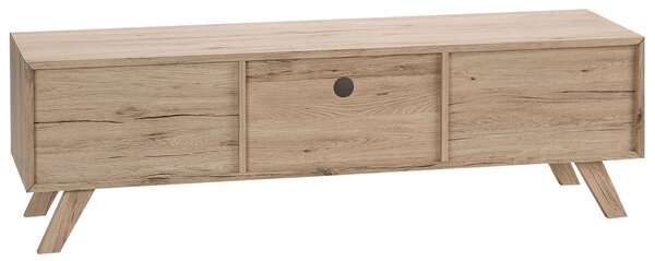 TV stolek FORESTER Hnědá/Bílá